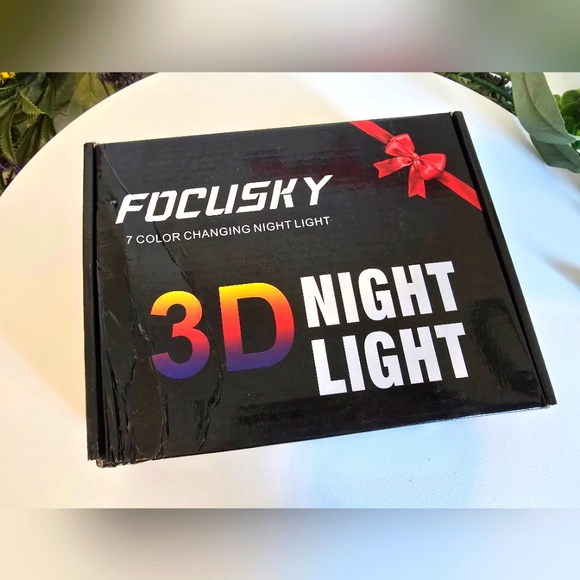 Unicorn Night Light 3D Light Lamp Color Changing Bedside Lamp Focusky - Picture 12 of 16